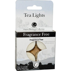 Fragrance Free - Tealight Candle 4-pack