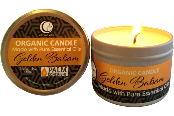 Golden Balsam - Organic Holiday Travel Tin