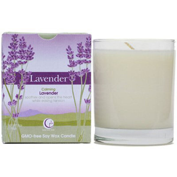 Lavender - Clear Glass Tumbler