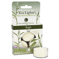 Sage - Tealight Candle 4-pack