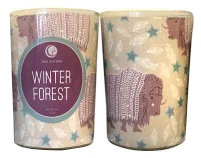 Winter Forest - Glass Tumbler